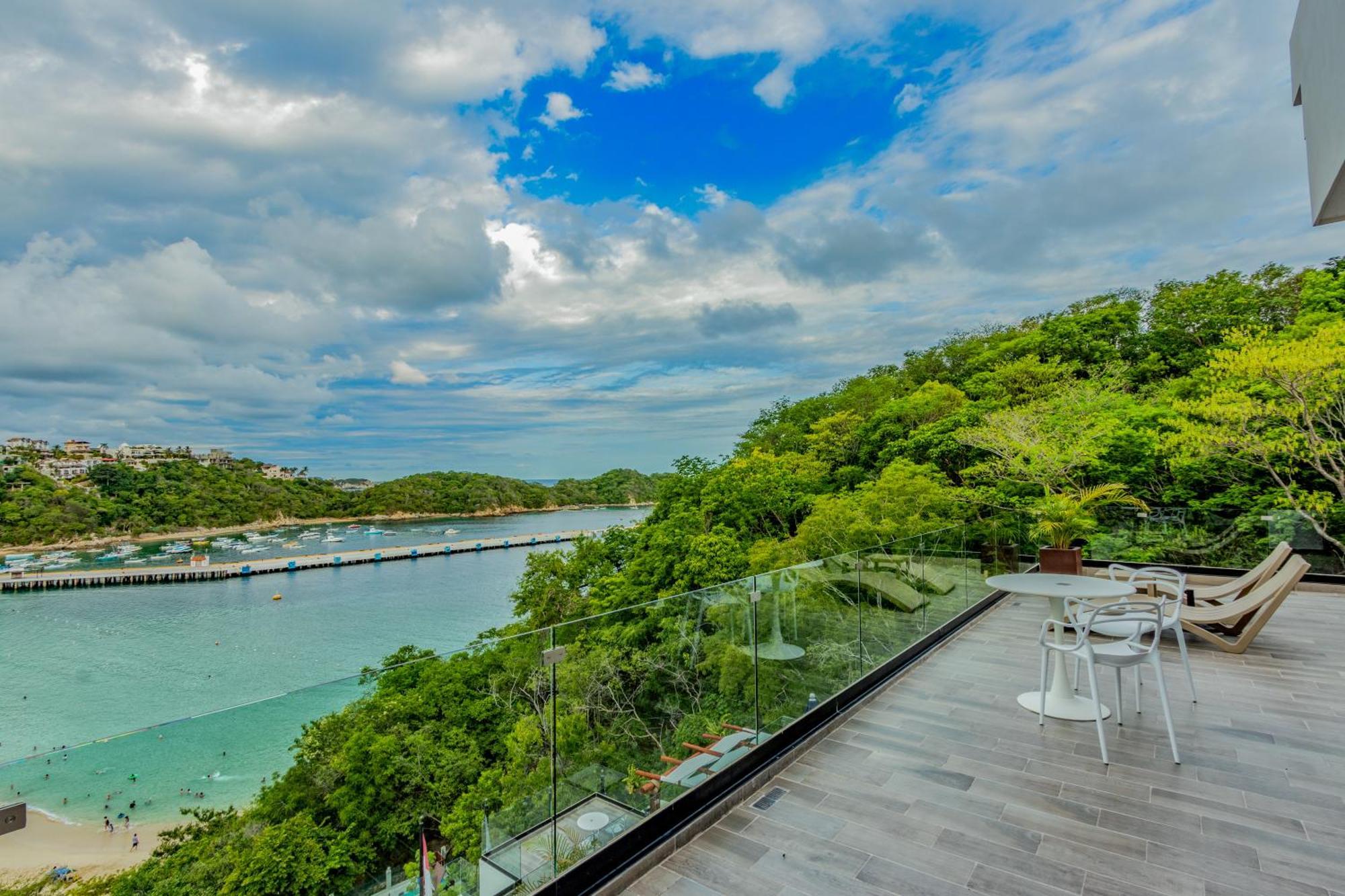 Niru Ocean Suites By Binniguenda Santa Cruz Huatulco Bagian luar foto