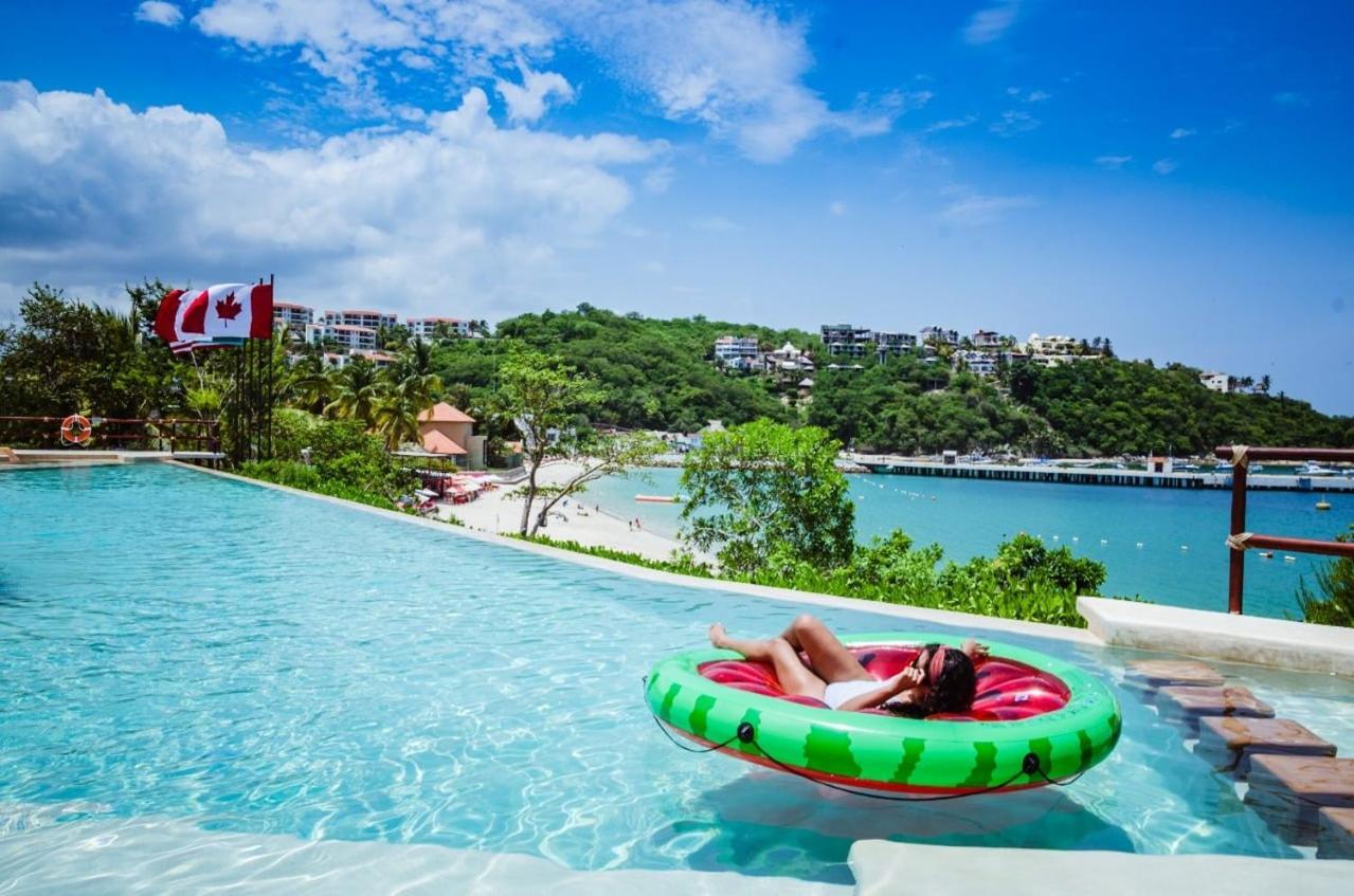 Niru Ocean Suites By Binniguenda Santa Cruz Huatulco Bagian luar foto